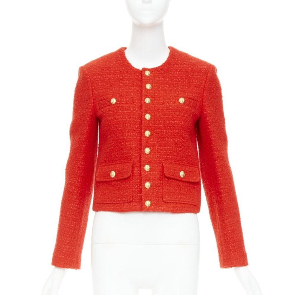 Celine Wool Linen Tweed Jacket
